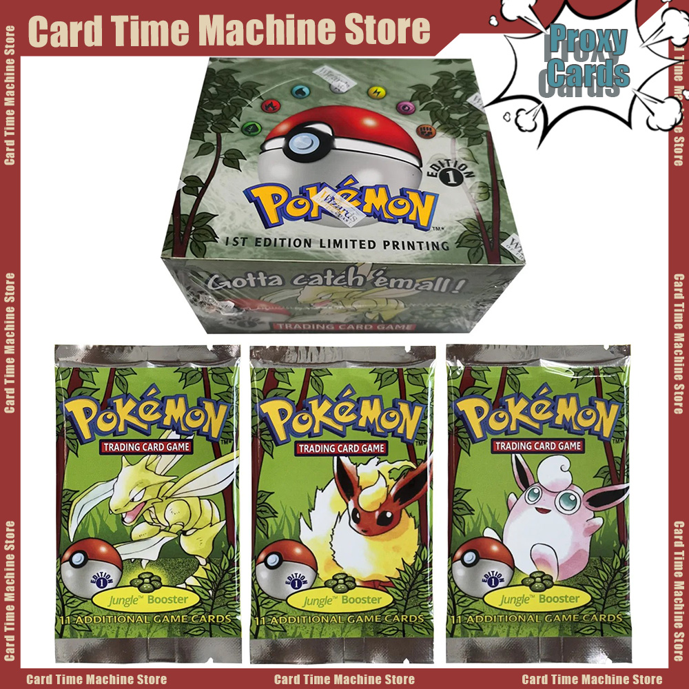 Board Game Japan - Pokémon-Karten 1. Auflage Jungle Booster Folie
