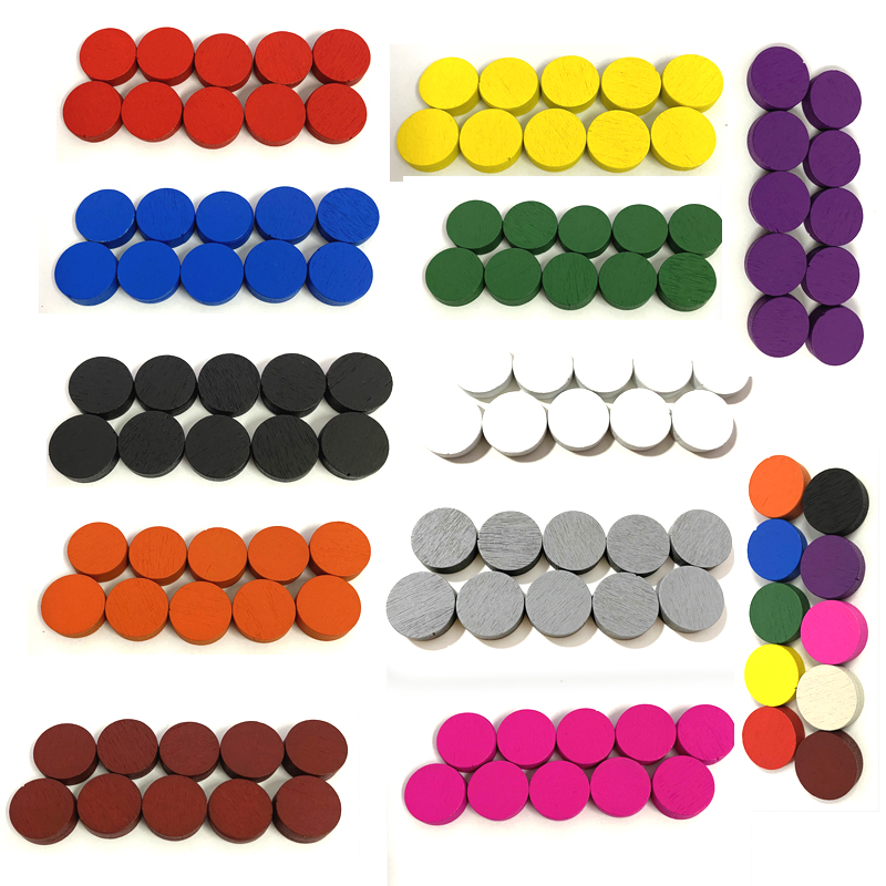 Board Game The Sims - 100 stück Durchmesser 15*5 MM Holz