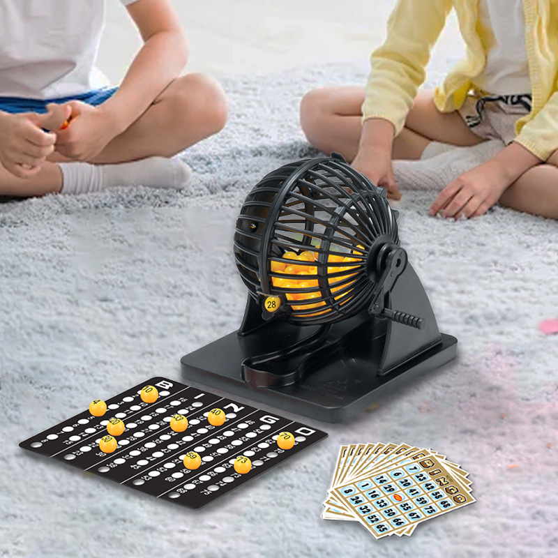 Board Game Maker - Bingo-Lotterie-Maschinenkäfig-Sweepstakes für Familie, große Party, Reisen,