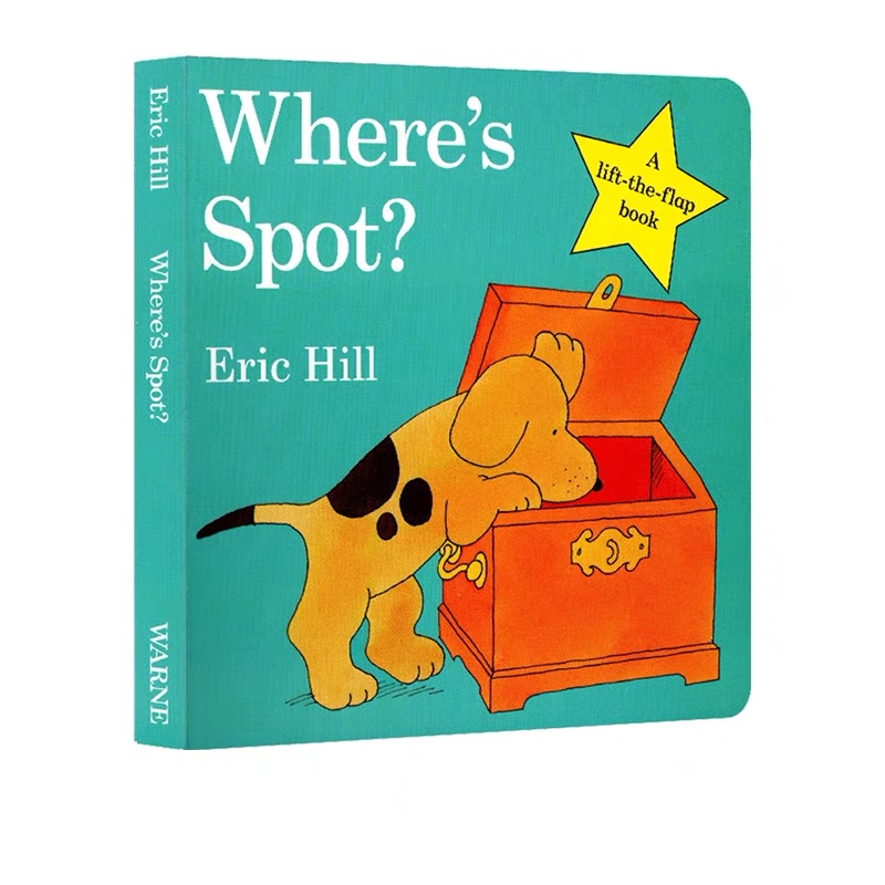 Board Game History - Wo ist Spot? Lift-the-Flap-Kartonausstattbücher, interaktive Spielbücher,