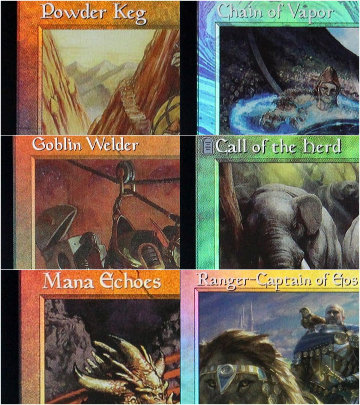 Board Game History - Foil 'Call of the Herd/Chain of