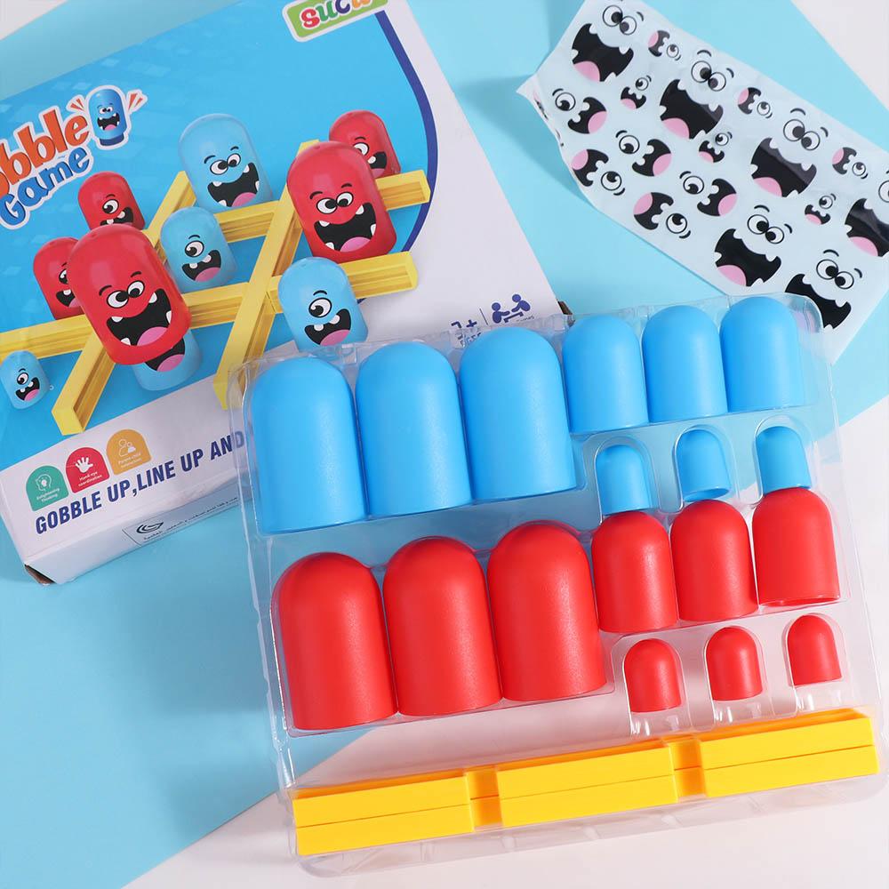 Board Game For 3 Players - Brettspiel für 2 Spieler Tic-Tac-Toe Interaktives