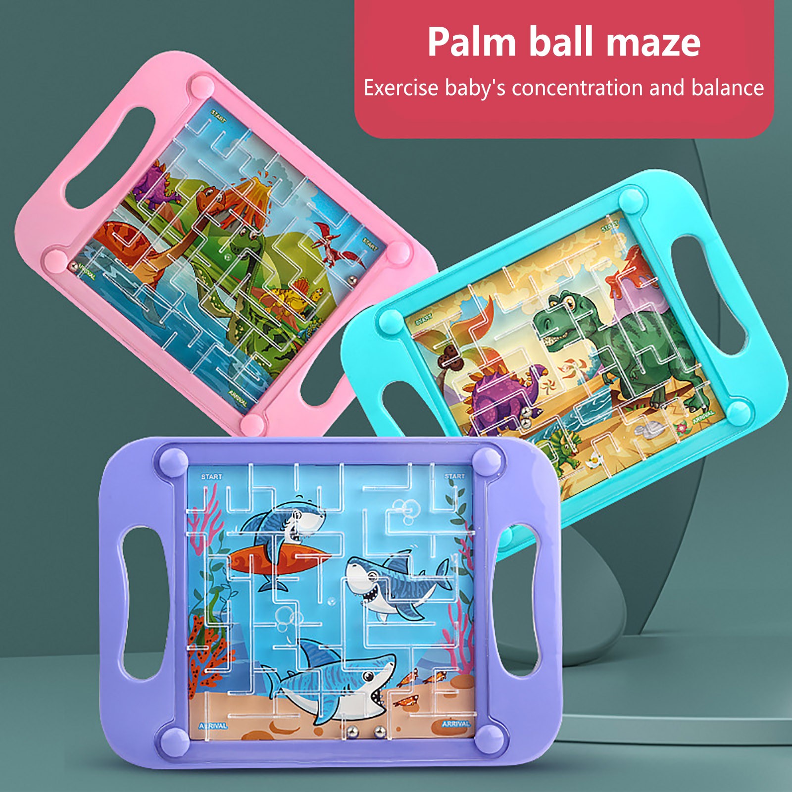 Board Game Qwirkle - 3D Labyrinth Ball Kinder Balance Schwerkraft