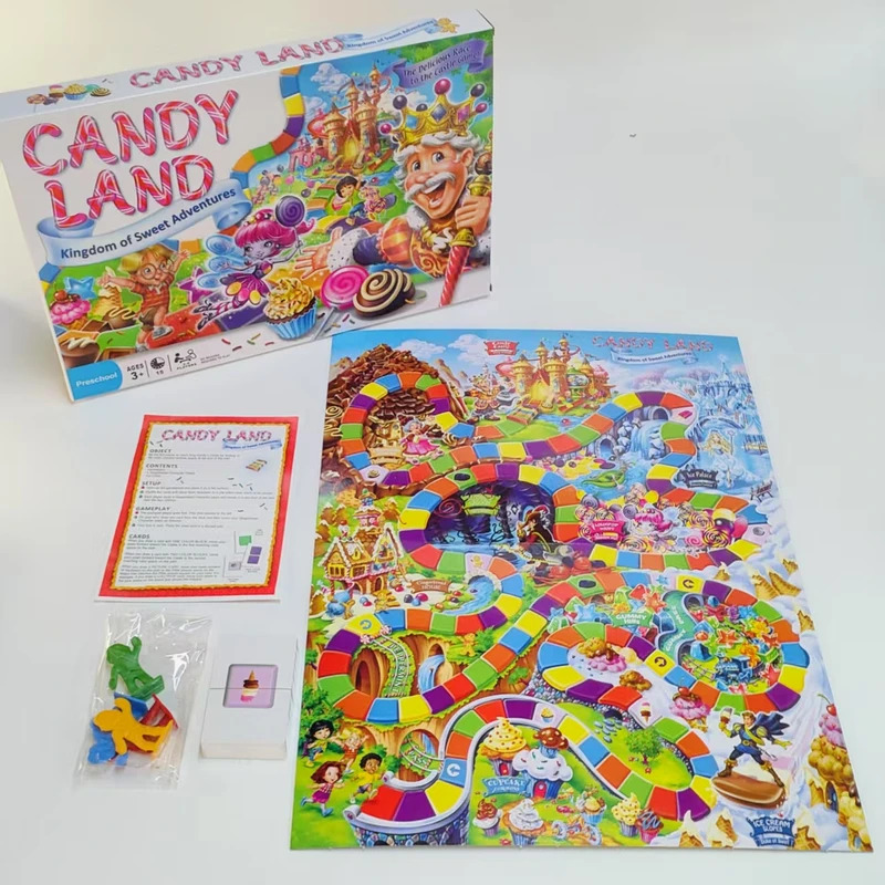 Board Game For 3 Players - Candy Sweet Adventure Brettspiel, ein lustiges