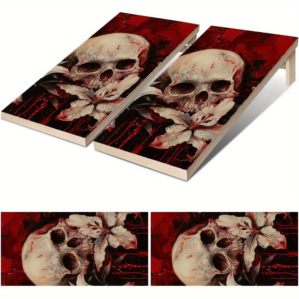 Blutfarbener Totenkopf und Blu – Board Game Film Bewertung und Preis