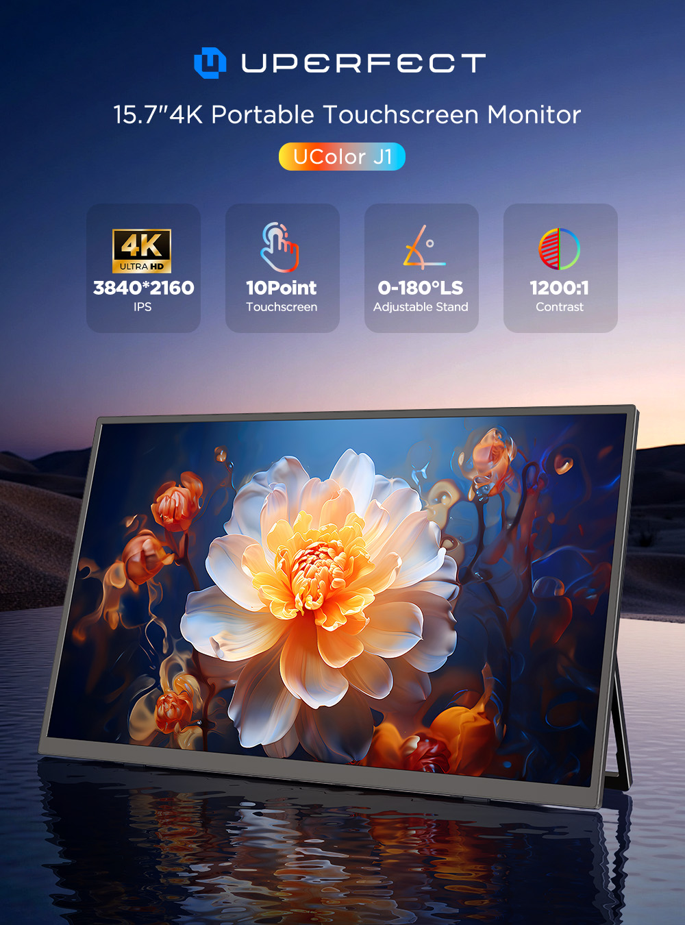 UPERFECT 4K Tragbarer Touchscr – Board Game Journal Bewertung und Preis