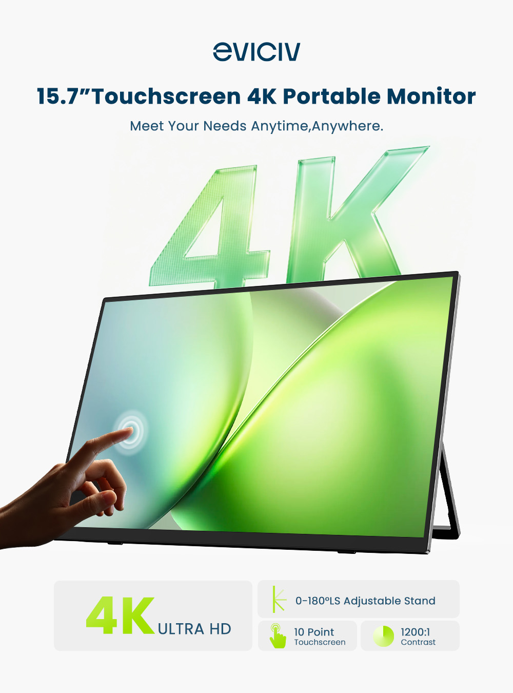 EVICIV 4K tragbarer Monitor 10 – Board Game Journal Bewertung und Preis