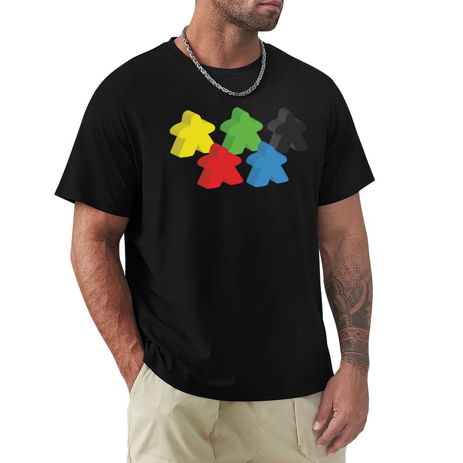 Set mit 5 Meeples (Brettspielf – Meeple Token Set Bewertung und Preis